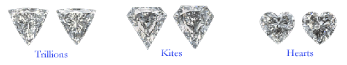 3 Diamond Rings - Side Diamonds